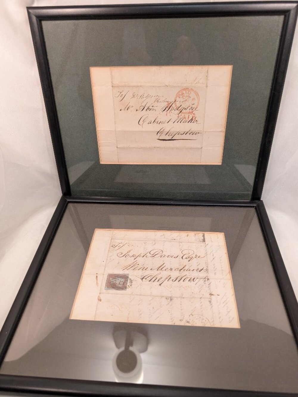 2 Terrific  Framed Letters PROFESSIONAL OFFICE Decor NICEST Things we have found